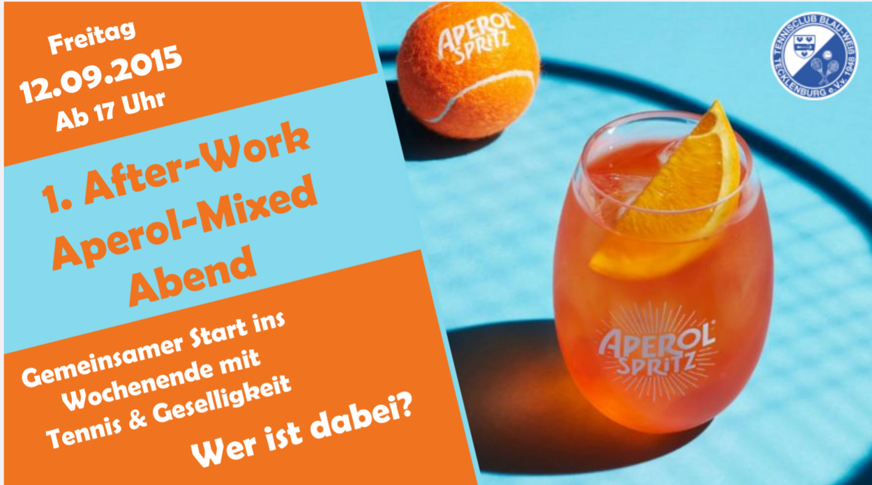 Mixed-Aperol Abend